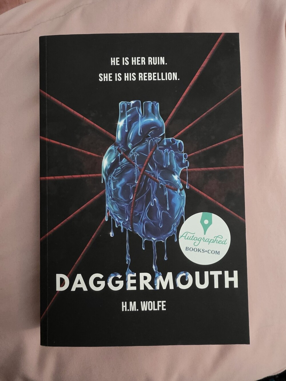 Daggermouth Indie Signed Paperback Book
